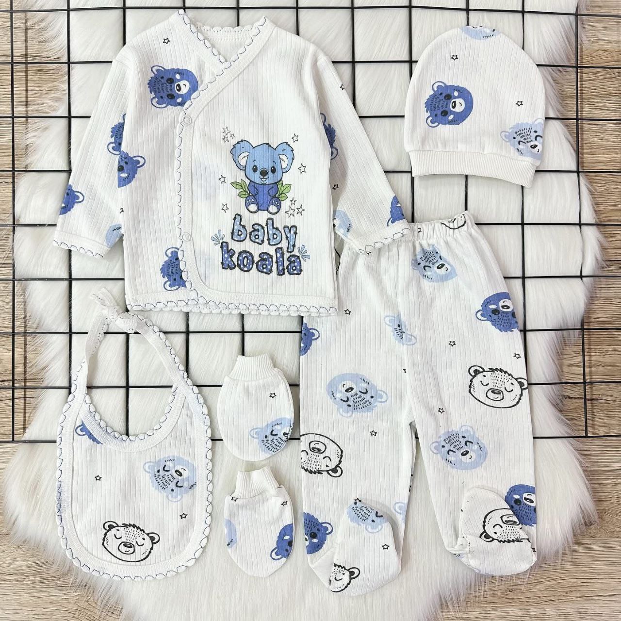 5 PARÇA YENİ DOĞAN ZIBIN SETİ