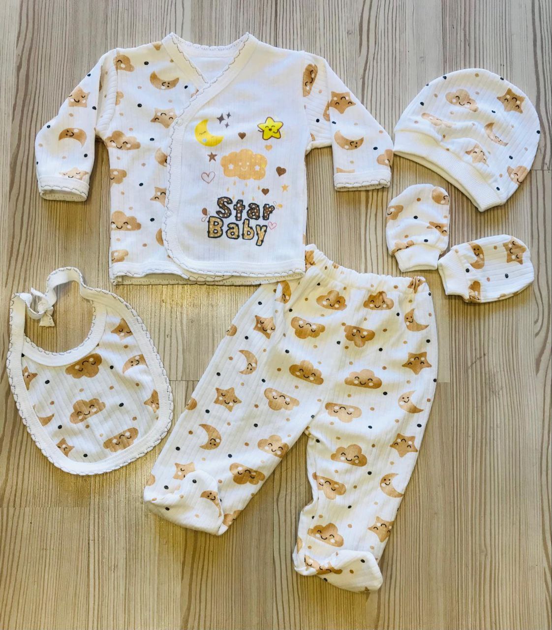 5 PARÇA YENİ DOĞAN ZIBIN SETİ