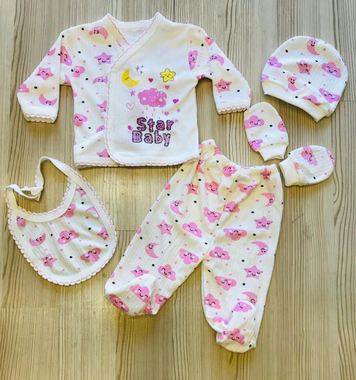 5 PARÇA YENİ DOĞAN ZIBIN SETİ