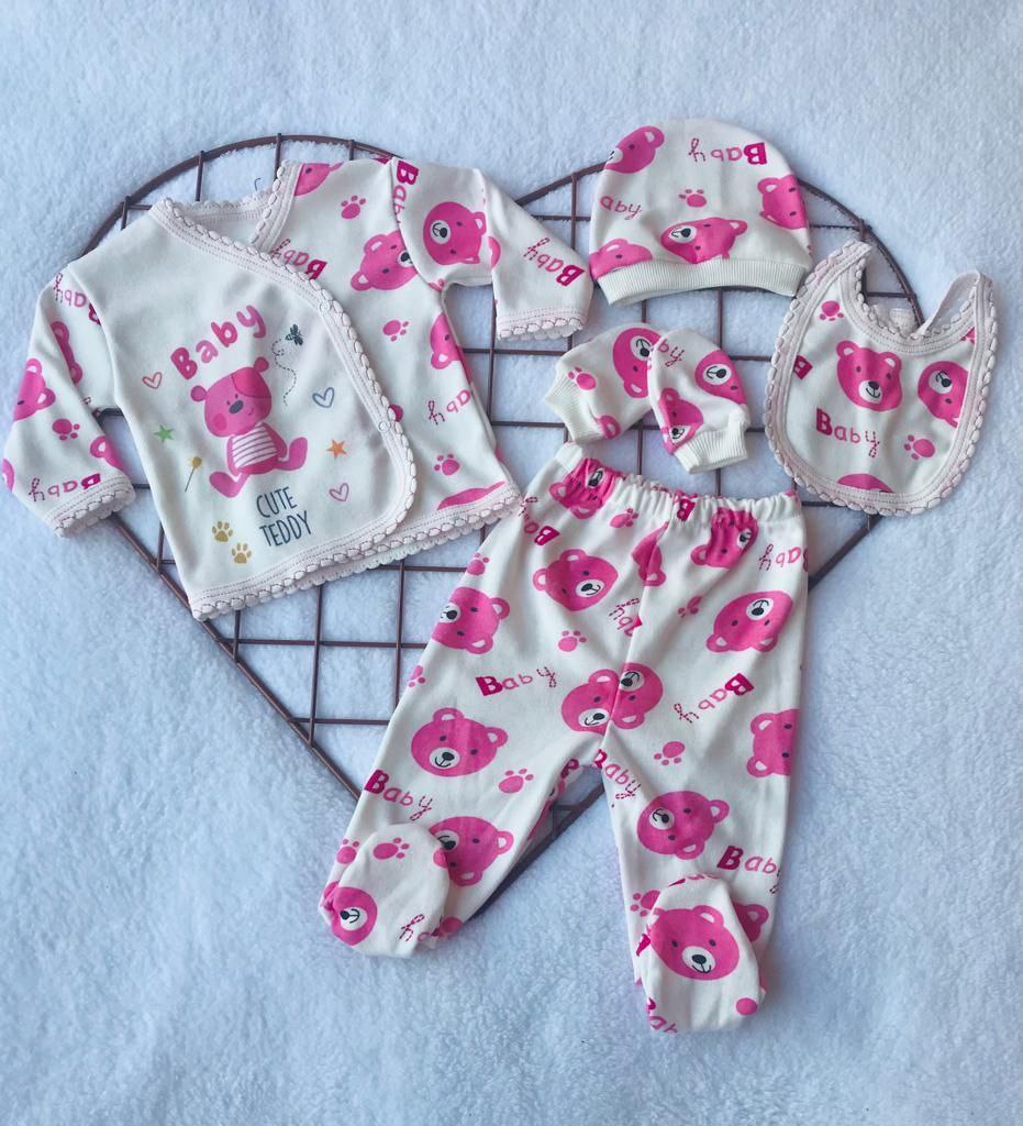 5 PARÇA YENİ DOĞAN ZIBIN SETİ